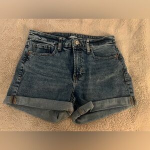 Old Navy OG High Rise Short, Dark Wash